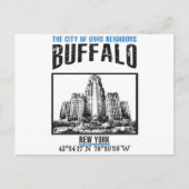 Carte Postale Buffalo (Devant)