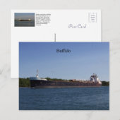 Carte postale Buffalo (Devant / Derrière)