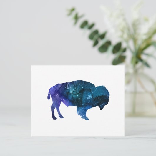 Carte Postale Buffalo (Debout devant)