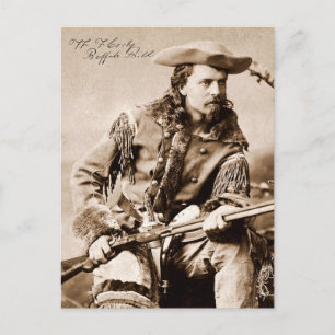 Carte postale Buffalo Bill