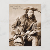 Carte postale Buffalo Bill (Devant)