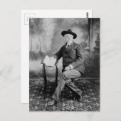 Carte Postale Buffalo Bill Cody Wild West Show (Devant / Derrière)