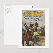 Carte Postale Buffalo Bill hebdomadaire 7 - vintage (Devant / Derrière)