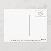 Carte Postale Buffalo Bill "The Scout" Annonce Vintage (Dos)