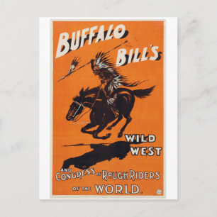 Carte Postale Buffalo Bill's Wild West
