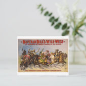 Carte Postale Buffalo Bills Wild West Show (Debout devant)