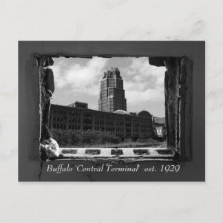 Carte Postale Buffalo 'Central Terminal' est. 1929