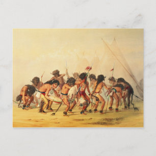 Carte Postale Buffalo Dance, c.1832