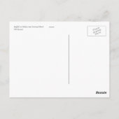 Carte Postale Buffalo de Yellowstone (Dos)