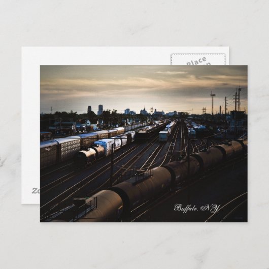 Carte Postale Buffalo, NY (Devant / Derrière)