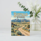 Carte Postale Buffalo USA (Debout devant)