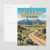 Carte Postale Buffalo USA (Devant / Derrière)