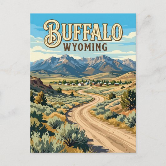 Carte Postale Buffalo USA (Devant)