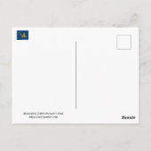 Carte Postale Buffle du Wyoming (Dos)