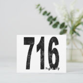 Carte Postale Buffle en détresse 716 (Debout devant)