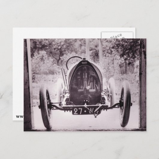 CARTE POSTALE BUGATTI 1913 (Devant / Derrière)