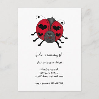 Carte Postale Buggies de jardin ・ Smiling Ladybug