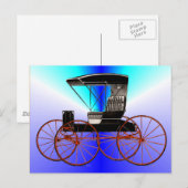 Carte Postale Buggies et transports (Devant / Derrière)