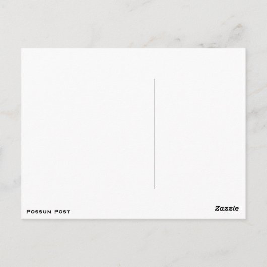 Carte Postale Buggy Punch Jaune ! (Dos)