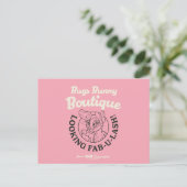 Carte Postale BUGS BUNNY™ Boutique - Regardant Fab-U-Lash! (Debout devant)