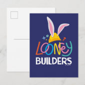 Carte Postale BUGS BUNNY BUILDERS™| Casque Empilé Logo (Devant / Derrière)