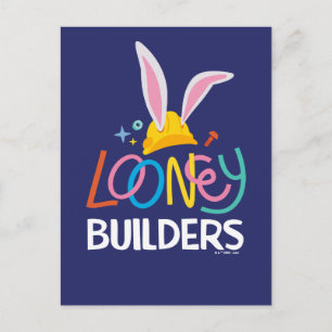 Carte Postale BUGS BUNNY BUILDERS™  Casque Empilé Logo