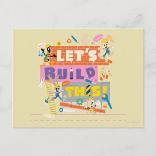 Carte Postale BUGS BUNNY BUILDERS™ Chantier "Construisons ensem