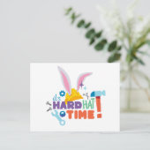 Carte Postale BUGS BUNNY BUILDERS™| It's Hard Hat Time (Debout devant)