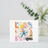 Carte Postale BUGS BUNNY BUILDERS™| Lola Bunny Outils de Travail (Debout devant)