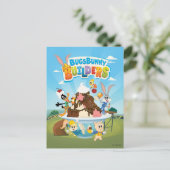 Carte Postale BUGS BUNNY BUILDERS™| Looney Builders Ice Cream (Debout devant)