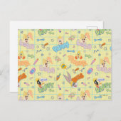 Carte Postale BUGS BUNNY BUILDERS™| Modèle de croquis de personn (Devant / Derrière)