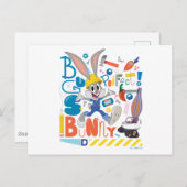 Carte Postale BUGS BUNNY BUILDERS™| Outils de travail de BUGS BU (Devant / Derrière)