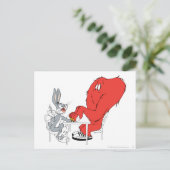 Carte Postale BUGS BUNNY™ et Gossamer (Debout devant)