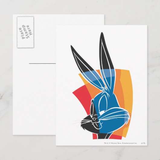Carte Postale BUGS BUNNY™ Expressif 3 (Devant / Derrière)