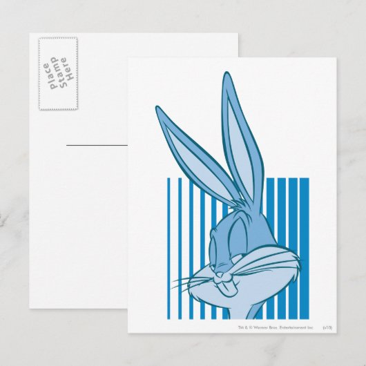 Carte Postale BUGS BUNNY™ Expressif 7 (Devant / Derrière)