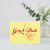 CARTE POSTALE BUGS BUNNY™ | GOOD VIBES (Debout devant)