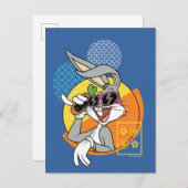 Carte Postale BUGS BUNNY™ - Graphique de vacances à Singapour (Devant / Derrière)