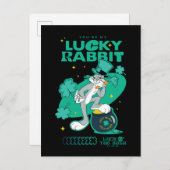 Carte Postale BUGS BUNNY™ Lucky Rabbit (Devant / Derrière)