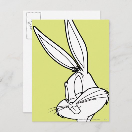 Carte Postale BUGS BUNNY™ Mischievous (Devant / Derrière)