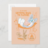 Carte Postale BUGS BUNNY™ Revenir à la nature (Devant / Derrière)
