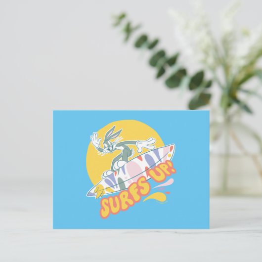 Carte Postale BUGS BUNNY™ - Surfs Up! (Debout devant)