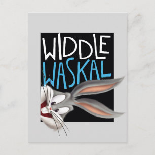 Carte Postale BUGS BUNNY™- Widdle Waskal