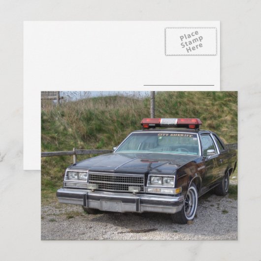 Carte Postale Buick Le Sabre (Devant / Derrière)