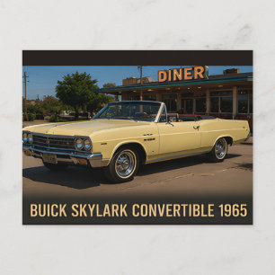 Carte Postale Buick Skylark Cabriolet 1965