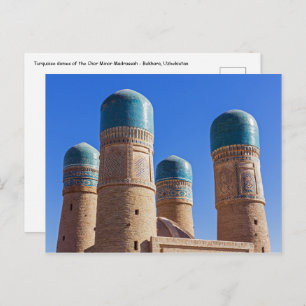 Carte Postale Bukhara, Ouzbékistan - Chor Mineur Madrassah