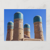 Carte Postale Bukhara, Ouzbékistan - Chor Mineur Madrassah (Devant)