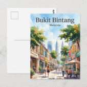 Carte Postale Bukit Bintang Malaisie (Devant / Derrière)
