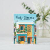 Carte Postale Bukit Bintang Malaisie (Debout devant)