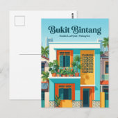 Carte Postale Bukit Bintang Malaisie (Devant / Derrière)