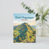 Carte Postale Bukit Pergasingan Indonésie (Debout devant)